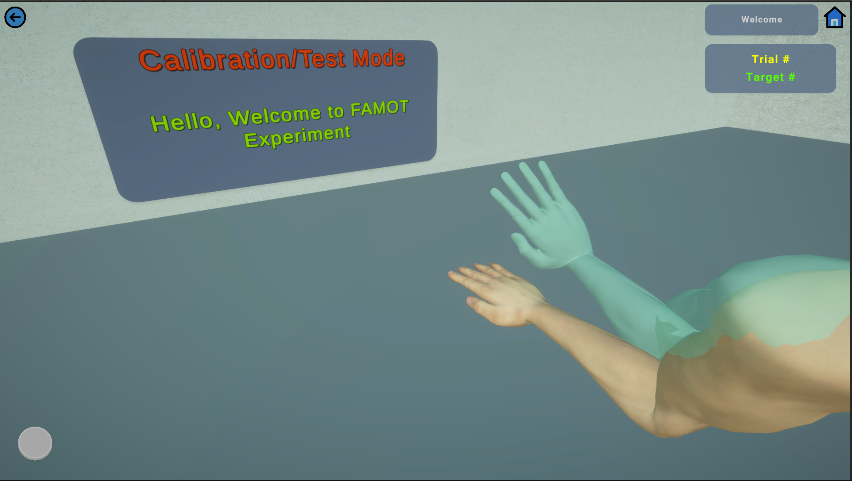 VR Upper Limb Rehabilitation Exercise